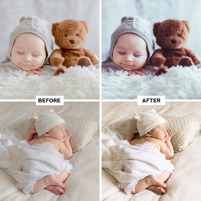 Dreamy Baby Lightroom Presets – Soft, Pastel & Warm Tones - WilderPixel