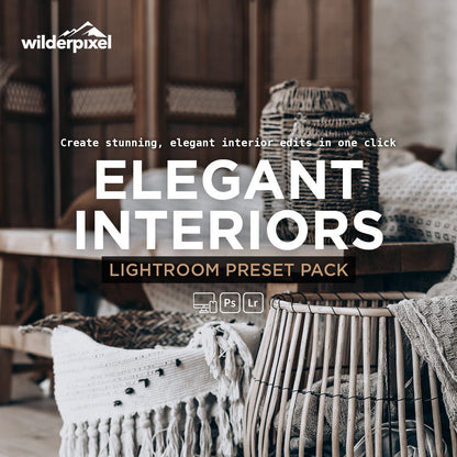 Elegant Interiors Lightroom Presets – Modern & Professional Edits - WilderPixel