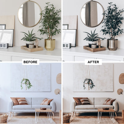 Elegant Interiors Lightroom Presets – Modern & Professional Edits - WilderPixel