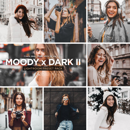 Moody x Dark II Lightroom Presets – Deep, Cinematic Tones - WilderPixel