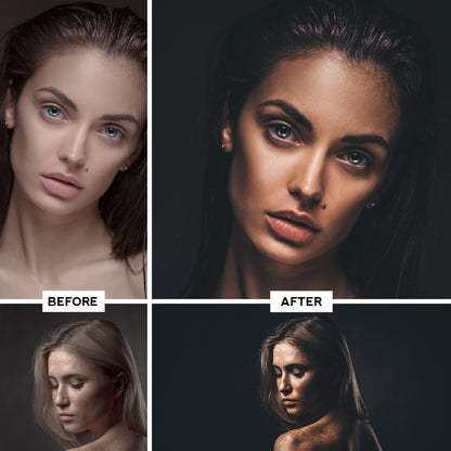 Satin Portrait Lightroom Presets – Soft & Elegant Skin Tones - WilderPixel