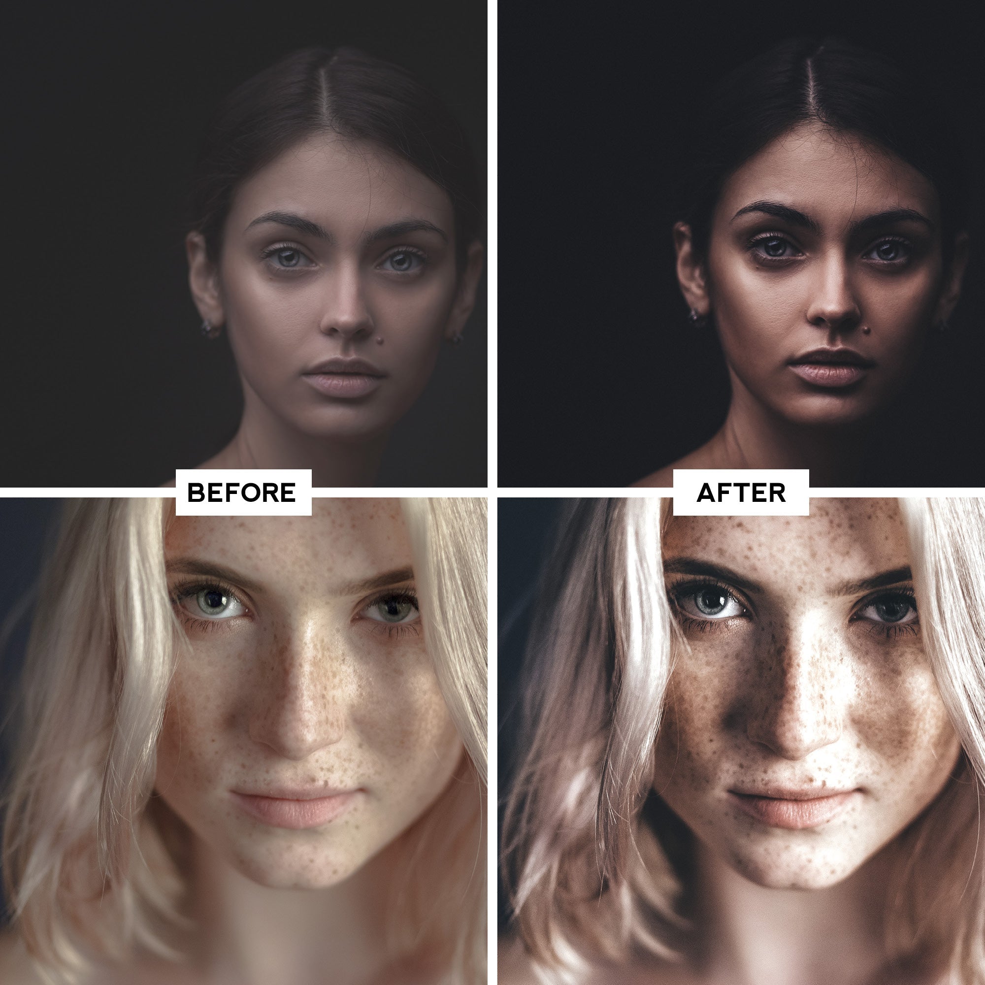 Satin Portrait Lightroom Presets – Soft & Elegant Skin Tones - WilderPixel