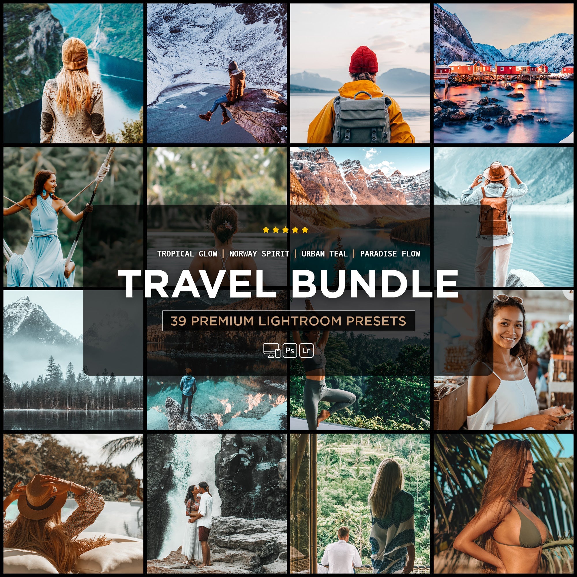 Travel Bundle - 39 Lightroom Presets - WilderPixel