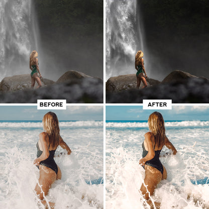 Tropical Haven Lightroom Presets – Lush & Vibrant Travel Edits - WilderPixel