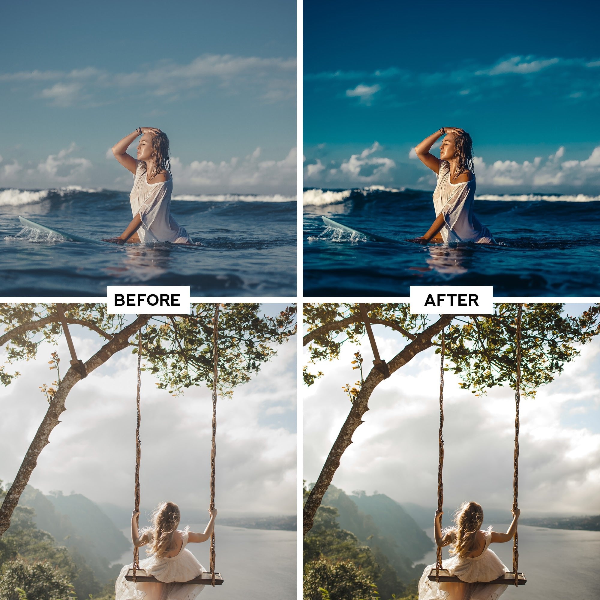 Tropical Haven Lightroom Presets – Lush & Vibrant Travel Edits - WilderPixel