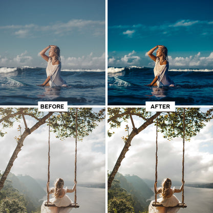 Tropical Haven Lightroom Presets – Lush & Vibrant Travel Edits - WilderPixel