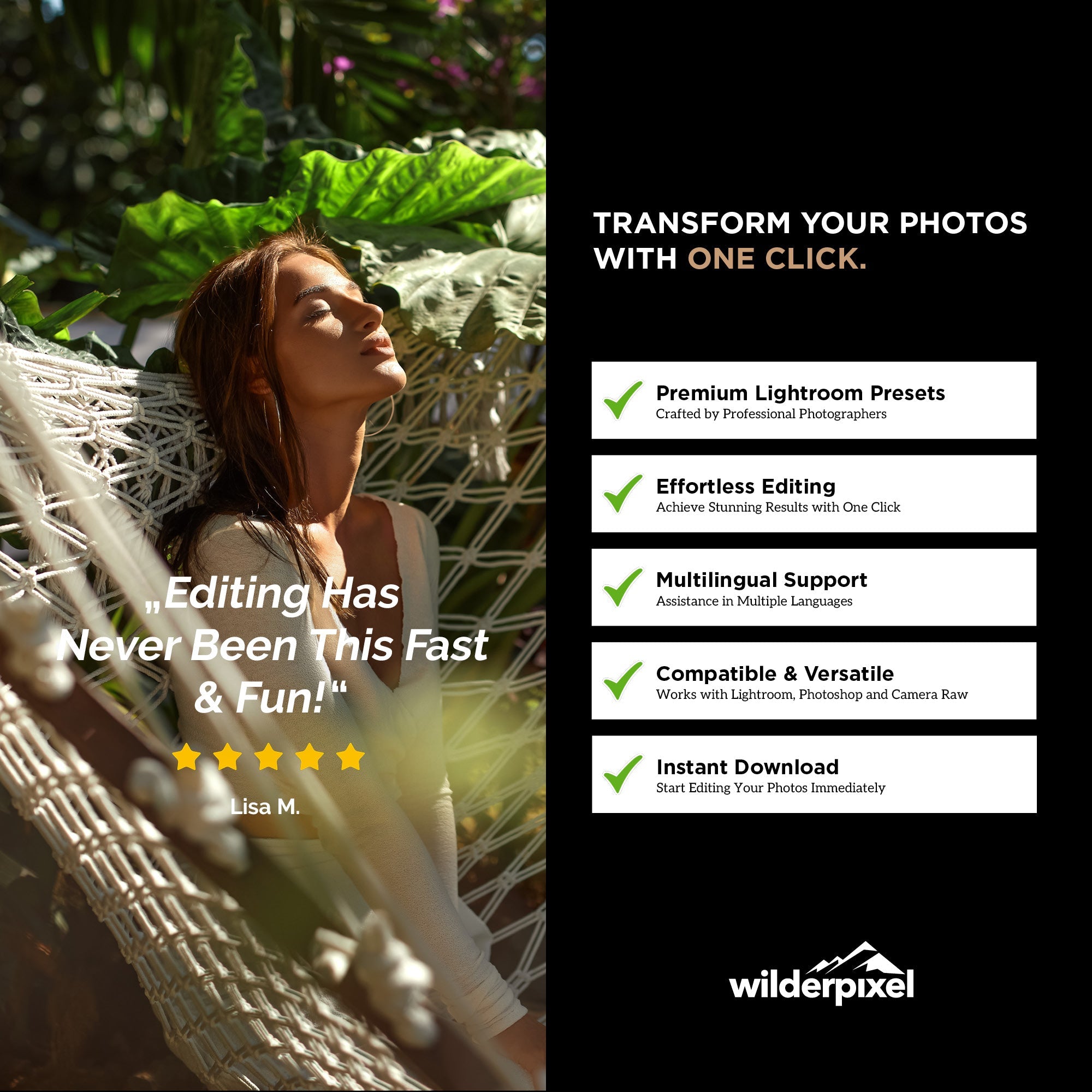 Tropical Haven Lightroom Presets – Lush & Vibrant Travel Edits - WilderPixel