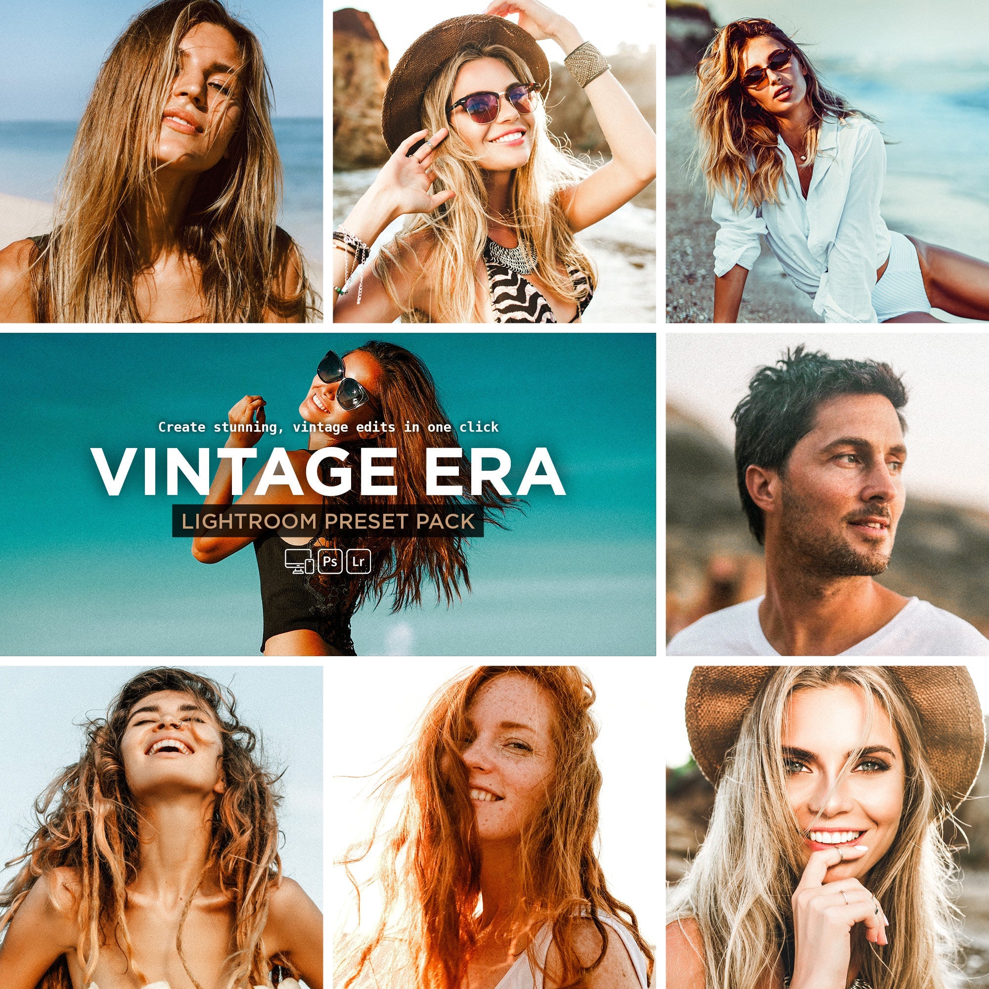 Vintage Era Lightroom Presets – Retro & Film - Inspired Edits - WilderPixel